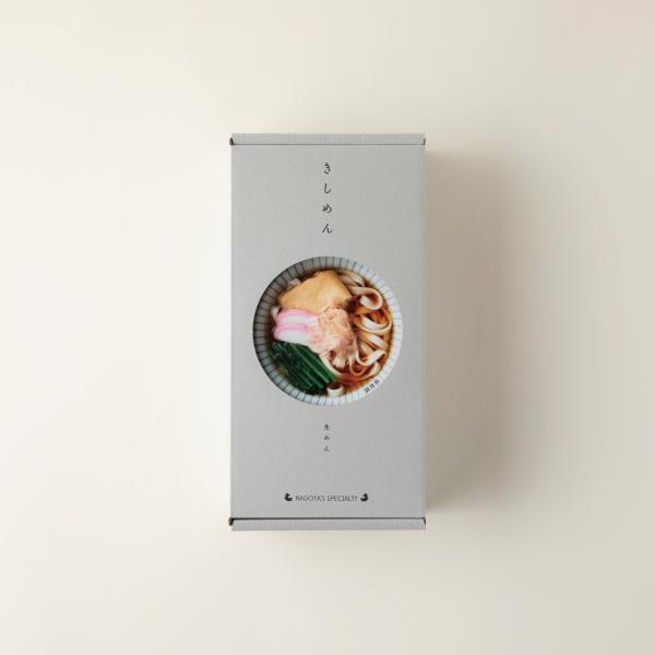 名古屋名物”きしめん”は、幅広で薄い平打ち麺です。愛知県産小麦”きぬあかり”を使用しています。口当たり良く、ツルツルとしたきしめんを、鰹節とかえししょうゆの旨味が効いた特製『かけつゆ』でお召し上がりください。内容量：1食 160g（めん12...