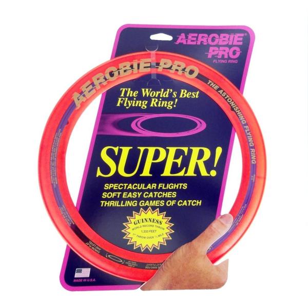 エアロビー［Aerobie］世界一の飛びを体感！エアロビー2 8 年のロングセラー。航空力学に基づいたデザイン。リング状の構造で風の抵抗を受けにくいため、正確なキャッチ＆スロー。シャープで安定した飛行距離は抜群。流体力学に基づいた絶妙な構造...