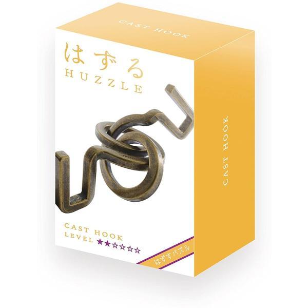 キャスト フック　CAST HOOK　ハナヤマ　はずる　HUZZLE　難易度レベル２　キャストパズル　知恵の輪　ちえのわ　立体パズル