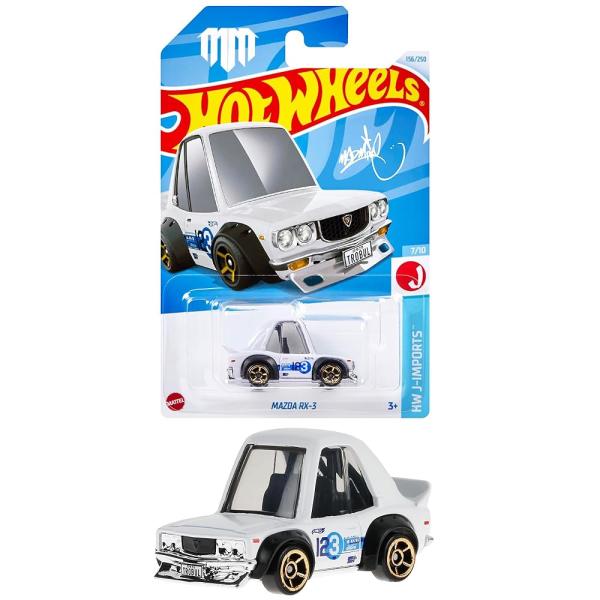 ホットウィール(Hot Wheels) ベーシックカー マツダ RX-3 乗り物