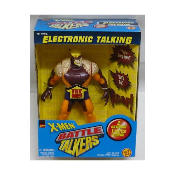 TOY BIZ@X-MEN@BATTLE TALKERS@yZCo[gD[Xz