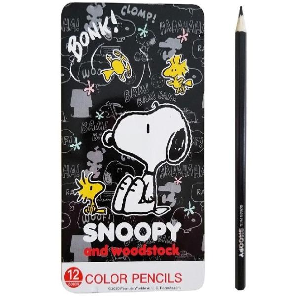 キャラクター缶入り 12色色鉛筆 スヌーピー A おもちゃ屋さんの倉庫オンライン 通販 Yahoo ショッピング