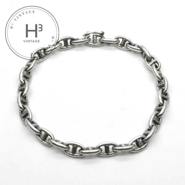 超希少 Hermes Vintage ブレスレット　シェーヌダンクル HERMES エルメス シェーヌダンクル ブレスレット バングル カフ