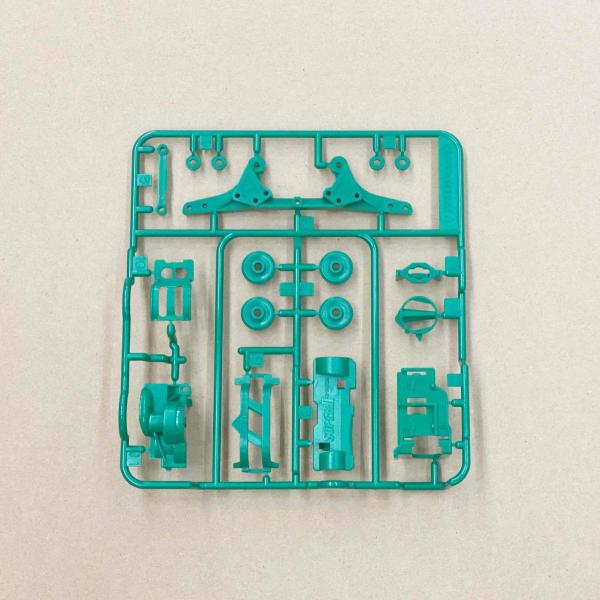 ☆ミニ四駆 パーツ バラ売り☆ ミニ四駆 スーパーIIシャーシ用Aパーツ ギヤカバー 蛍光ピンク