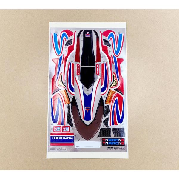 ミニ四駆 パーツ ステッカーなど まとめ売り ミニ四駆 TRFワークスJr. ステッカー2枚組 ミニ四駆