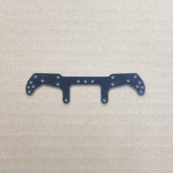 「ＦＲＰリヤワイドステー」のみの単品販売で、ビス等は付属しません。「アバンテMk.III ネロ アドバンスパック (MSシャーシ)」に付属しているアイテムをばら売りしています。