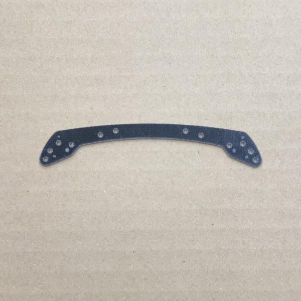 「ＦＲＰフロントワイドステー（フルカウルタイプ）」のみの単品販売で、ビス等は付属しません。「アバンテMk.III ネロ アドバンスパック (MSシャーシ)」に付属しているアイテムをばら売りしています。