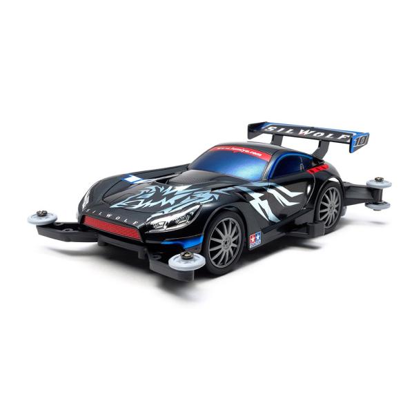 タミヤ　ミニ四駆　ジルボルフ　完成品　MS フレキ　２段レッドローラーおまけ付き omokimu-hobby_18645