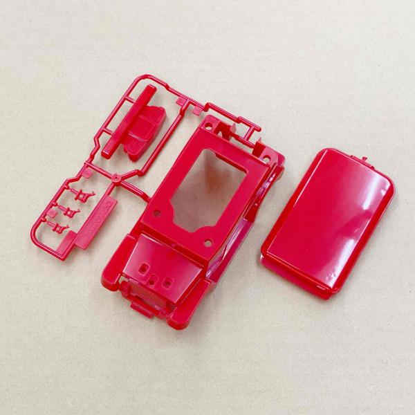 処分！タミヤ製ミニ四駆関連MSシャーシ＆ボディ＆パーツまとめ売り◆バラ売り不可◆ タミヤ ミニ四駆特別企画 ライキリ ピンクスペシャル（ポリカ