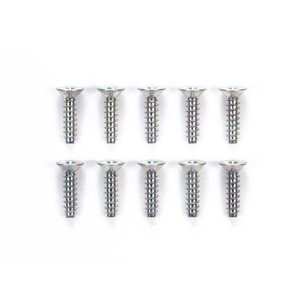 常にベストなコンディションを保つために、磨耗や疲労したパーツは早めに交換。RCカーの修理やメンテナンスにお使いください。（RC用のビスです。ミニ四駆には合いません。）