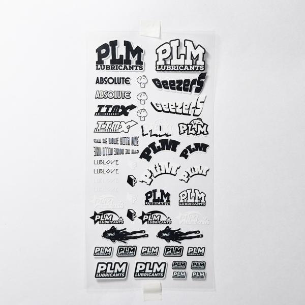 ミニ四駆 PLM LUBRICANTS オリジナルボディーステッカー オーバー