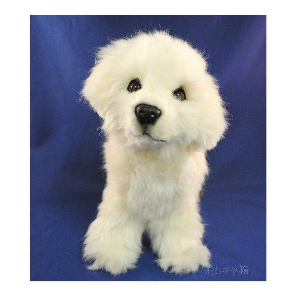 HANSA@White Puppy Standing@20cm@RCk@ʂ݁@(6583)