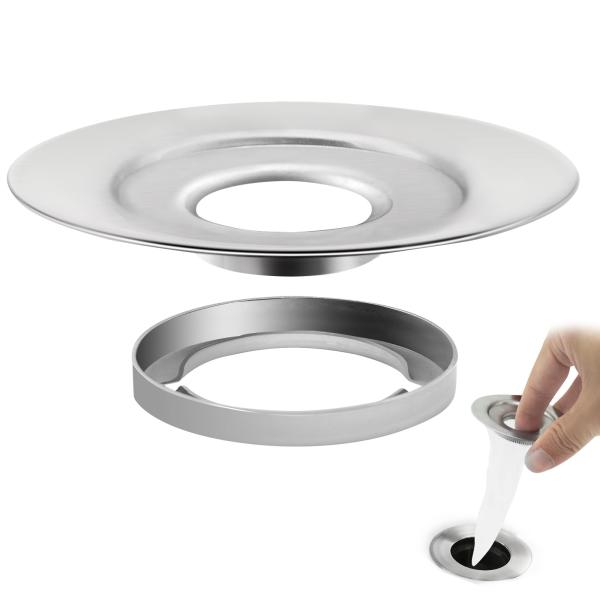 【仕様】直径36~48mm、高さ30mm以上の排水口に適用。※注意:購入前に水槽の排水管の高さを3 cm以上確保してください。パッケージ内容：洗面台 排水口ネットホルダー X 1個；固定部 X 1個；水切りネットX 100枚【掃除から解放】...