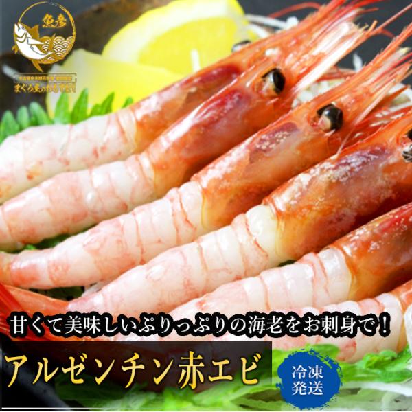 お刺身用天然赤エビ アルゼンチン 赤エビ 2kg 生食用 生えび