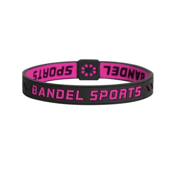 Bandel Sports バンデルスポーツ ストリングブレスレット ピンク ブラック S 17年モデル School Holyspirit Indy Org