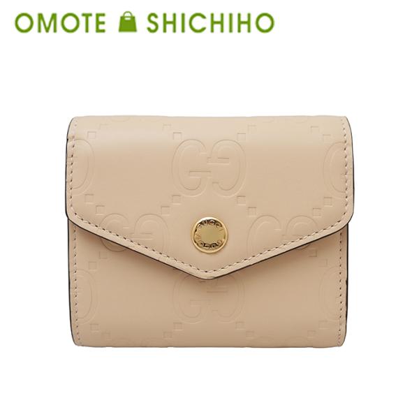 GUCCI（グッチ） 三つ折り コンパクト 財布 ミニ ウォレット 772793 GG