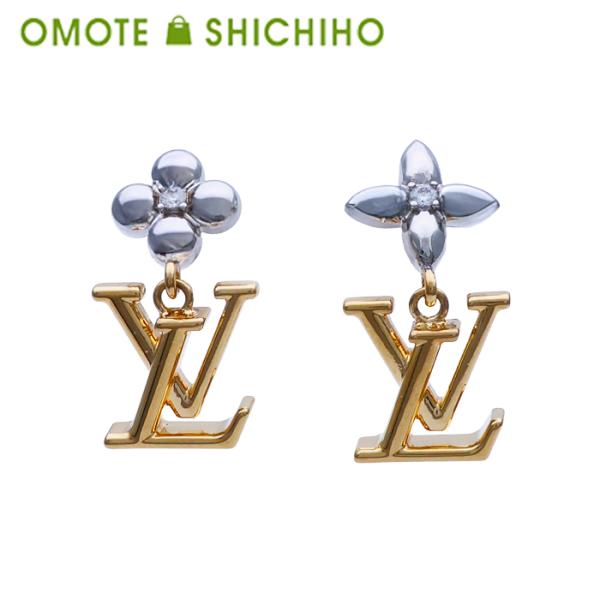 LOUIS VUITTON（ルイ・ヴィトン） ピアス パンダント LV アイコニック