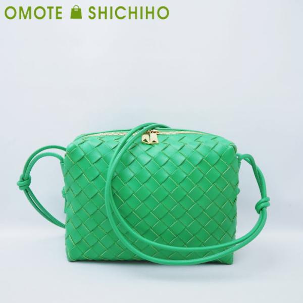 【関税込み】Bottega Veneta グリーン スモール Point バッグ 関税込み】Bottega Veneta グリーン スモール Point バッグ 関