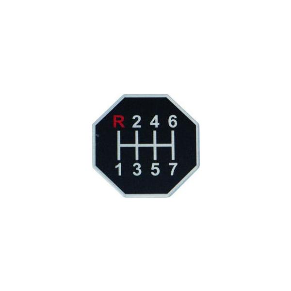 直送品 ジェットイノウエ シフトパターンステッカー  503705  ※代引・返品不可