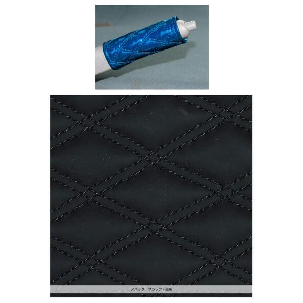直送品 ジェットイノウエ モコモコハンドブレーキカバー（サイドブレーキカバー） ヌバック調 ブラック/黒糸 594452 ※代引・返品不可