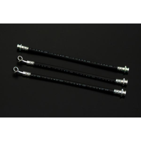 直送品 モーターファーム JA11 / 100mmロングブレーキホース SET