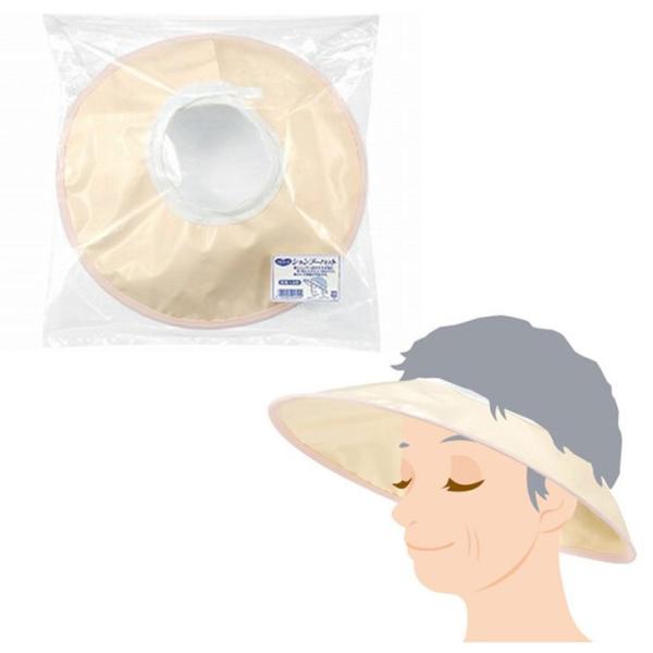 ●サイズ（頭囲）／約50〜58cm●重さ／70g●カラー/ベージュ●材質／ポリエステル（防水加工・塩化ビニール）●生産国／日本商品の説明・サイズ調節付だからどんな姿勢でもすすぎ湯からしっかりガード。・ホックでサイズ調整可能（3段階）注意事項...