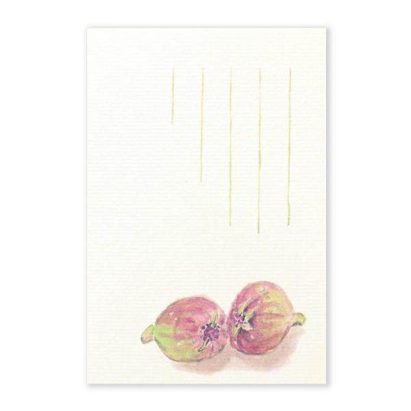 絵葉書 ポストカード 秋 季節のはがき いちじく おしゃれ 和紙 手紙 メッセージ ギフト 日本のお土産 インテリア めでたや/ネコポス対応