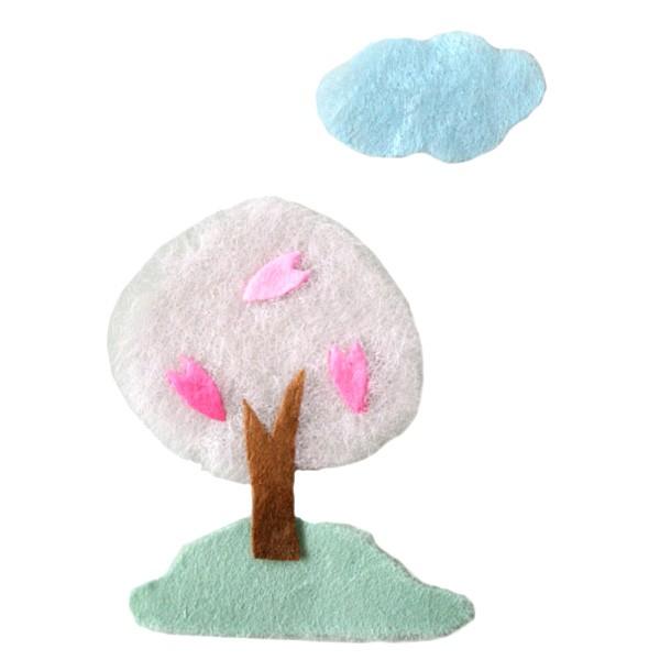 手作り おしゃれ 和紙 切り絵 クラフト 和紙パーツ 春 一本桜 和紙生活 通販 Yahoo ショッピング