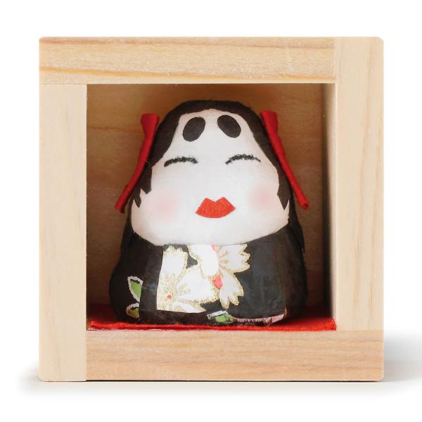 多くの福を招くお福人形とお多福人形の開運縁起置物 特価で通販