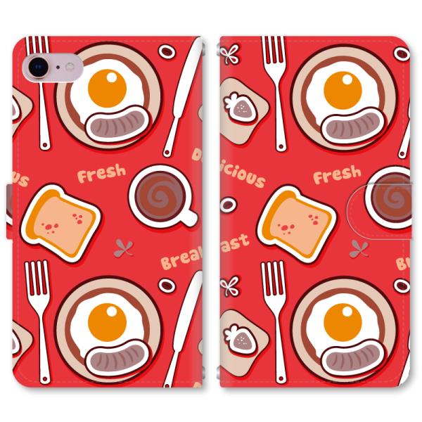 X}zP[X 蒠^ iPhone17 iPhoneAir iPhoneSE3 iPhone8 AQUOS GooglePixel  Xperia GalaxyȂǑ@퐧Ή 2456_Breakfast1