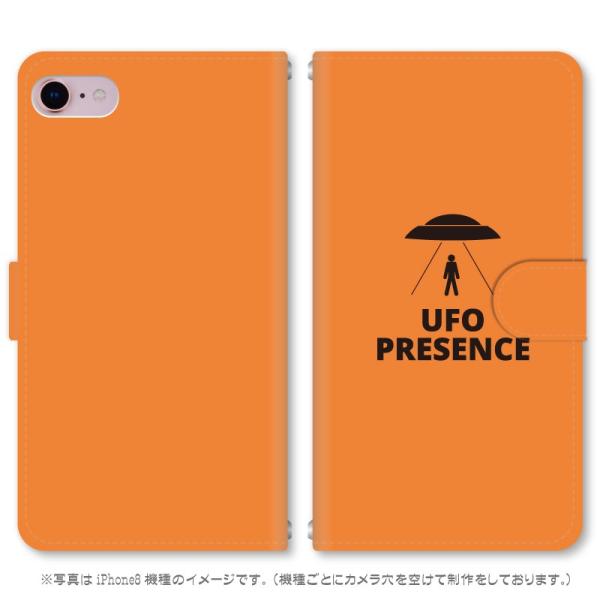 �X�}�z�P�[�X �蒠�^ iPhone17 iPhoneAir iPhoneSE��3���� iPhone8 AQUOS GooglePixel  Xperia Galaxy�ȂǑ��@�퐧��Ή� 357_UFO �I�����W