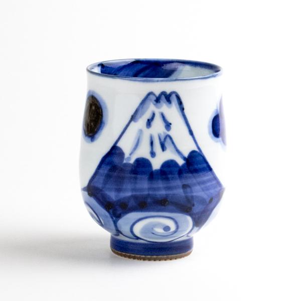 湯呑み おしゃれ 有田焼 富士山