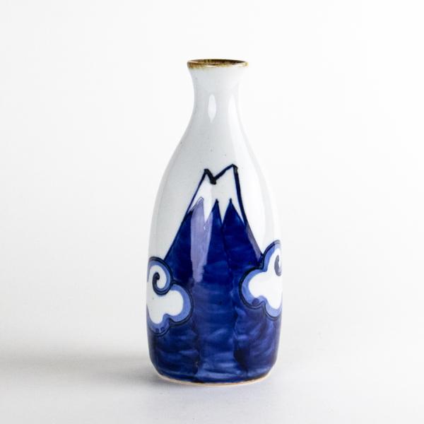 徳利 有田焼 富士山（青） 酒器 日本酒 熱燗 冷酒 陶器 日本製 晩酌