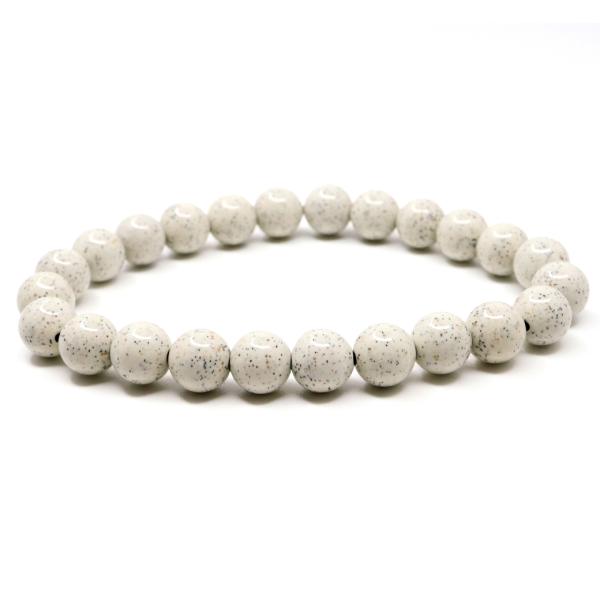 北投石をお出かけの際、肌身離さず、さりげなく身につけられるのでおすすめです。◆サイズビーズの直径 約8mm（±0.5mm）◆天然の自然放射線を発する北投石(ほくとうせき)。台湾にある北投温泉と、日本にある玉川温泉の２箇所にしか存在しない貴重...