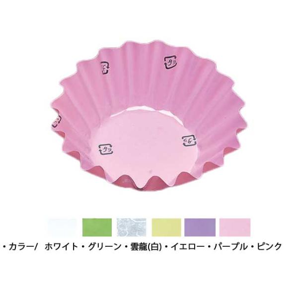 FINE-CUP　丸型８号深　ピンク　１袋（５００枚入）　おかずカップ