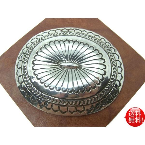 ナバホ族　バックル　スターリング　作者刻印有り　最終値下げ ナバホ族 バックル スターリング 作者刻印有り 最終値下げ