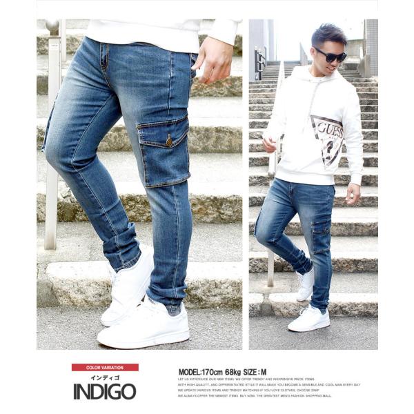 [Dolce&Gabbana] ストレッチスリムカーゴデニムパンツ 00132a-01.jpg