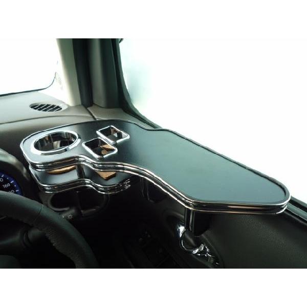 One Creation Z12キューブ サイドテーブル運転席側 レザーブラック BKx