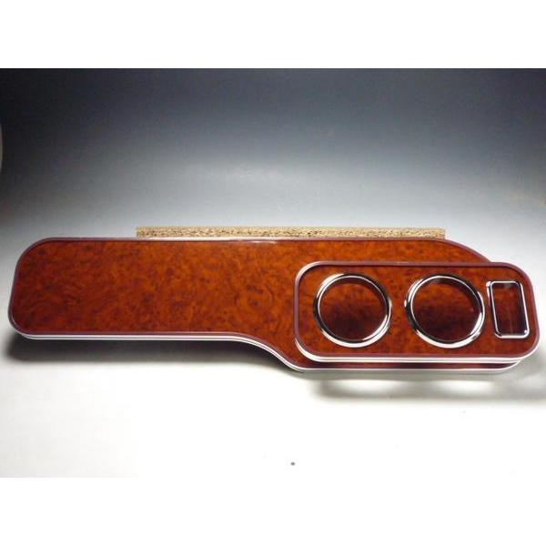 One Creation 【限定品】100系ハイエースフロントテーブル ウッド 茶x