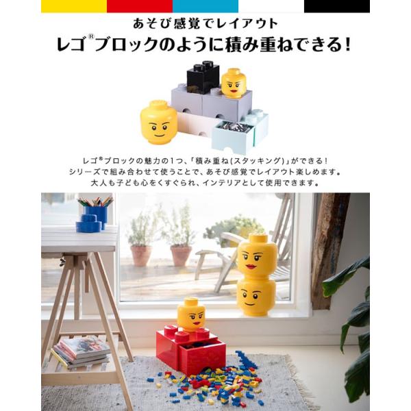 レゴ ブロック 収納 ケース 小物入れ ストレージヘッド スモール 顔 頭 収納ボックス 積み重ね おもちゃ収納 おもちゃ箱 Lego インテリア 送料無料 Dejapan 手数料０円で日本の商品を購買代行 落札代行