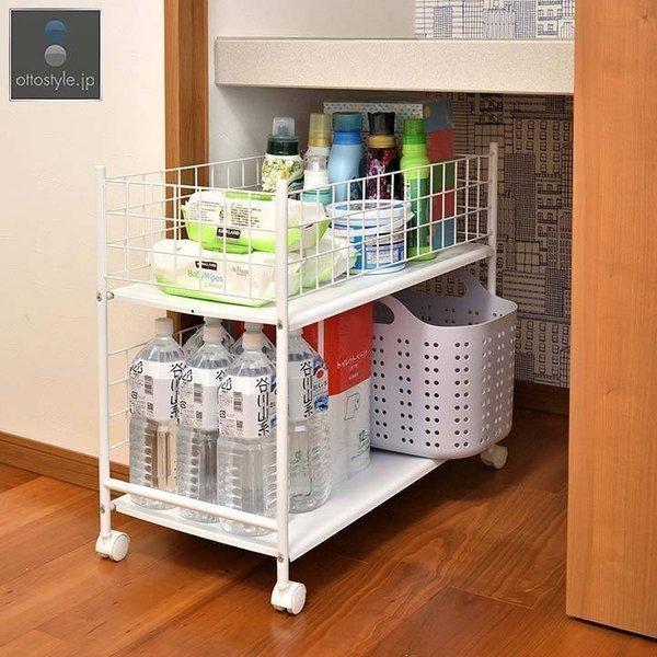 押入れ収納に便利なラック広い押入れの下段を無駄なく使える収納ラック。奥行きが73cmあるので、縦向きに使用することで押入れの奥まで収納が可能です。キャスター付きでラクラクキャスターがあるので物をすぐに取り出せます。奥にあって物が取り出せない...