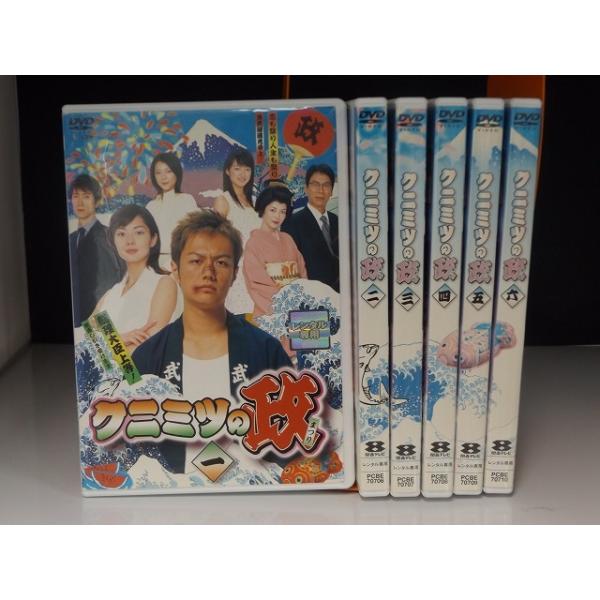 9600226【中古品DVD】クニミツの政 全6巻セット※レンタル落ち