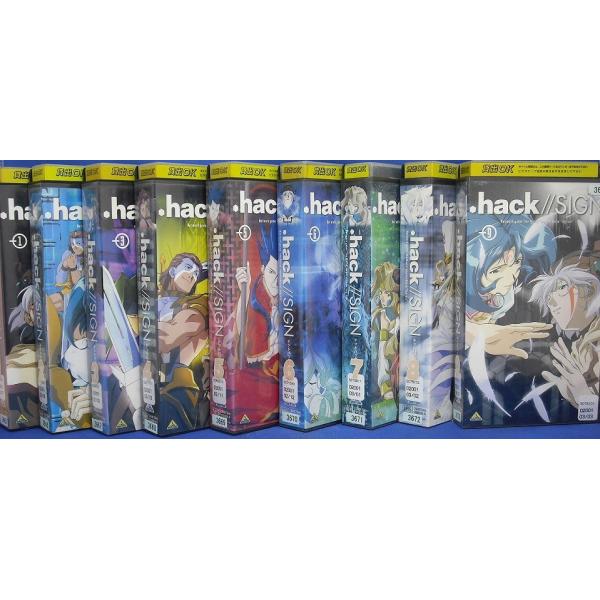 Vhsです Hack Sign ドットハックサイン 全9巻 9本組 Buyee Buyee Japanese Proxy Service Buy From Japan Bot Online