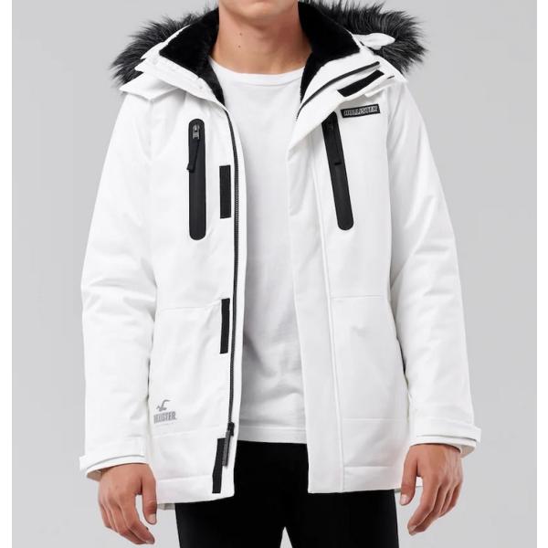 受注生産品 ホリスター アバクロ アバクロ 新作 フード パーカー フルジップ ボアフリース ホリスター アウター ダウン ジャケット メンズ コート アウター