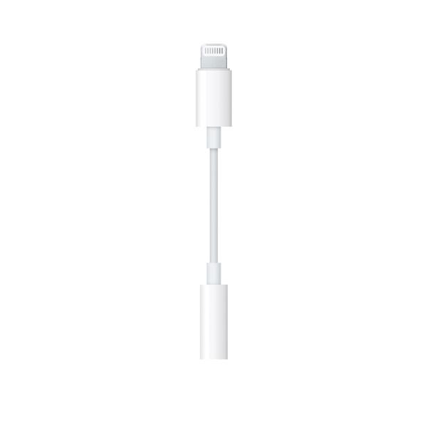 Apple Lightning - 3.5 mmヘッドフォンジャックアダプタ（イヤホン