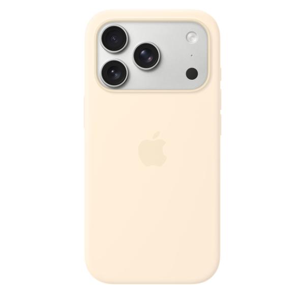Apple MagSafe対応 iPhone 17 Pro シリコーンケース - バニラ MHVX4FE/A アップル純正 日本国内正規品