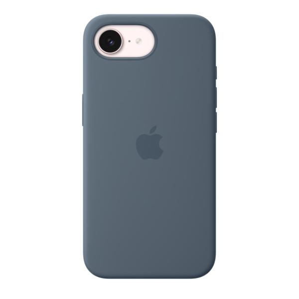 Apple MagSafe対応 iPhone 17e シリコーンケース - アンカーブルー MHWE4FE/A アップル純正 日本国内正規品