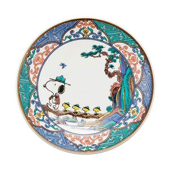 スヌーピー 九谷焼 豆皿 山水 SN361333