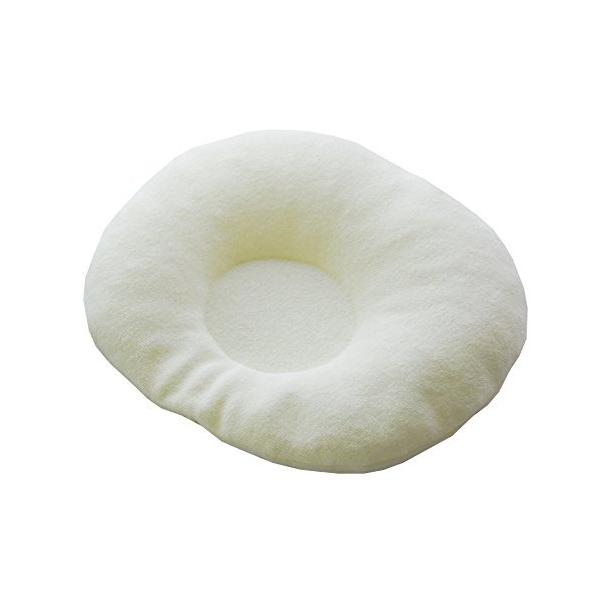 サンデシカ 頭の形をよくする枕(ソフトチューブ ベビー枕) クリーム 2610-9999-03