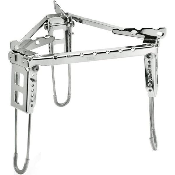 グリルスタンド 折りたたみ脚 キャンプファイヤー グリル 格子 ステンレス鋼 格言 ヘビーデューティ ポータブル 折りたたみ ハイキング キャンプ グリル Silver 16X18CM